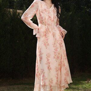 Roselili Pink Floral Dress
